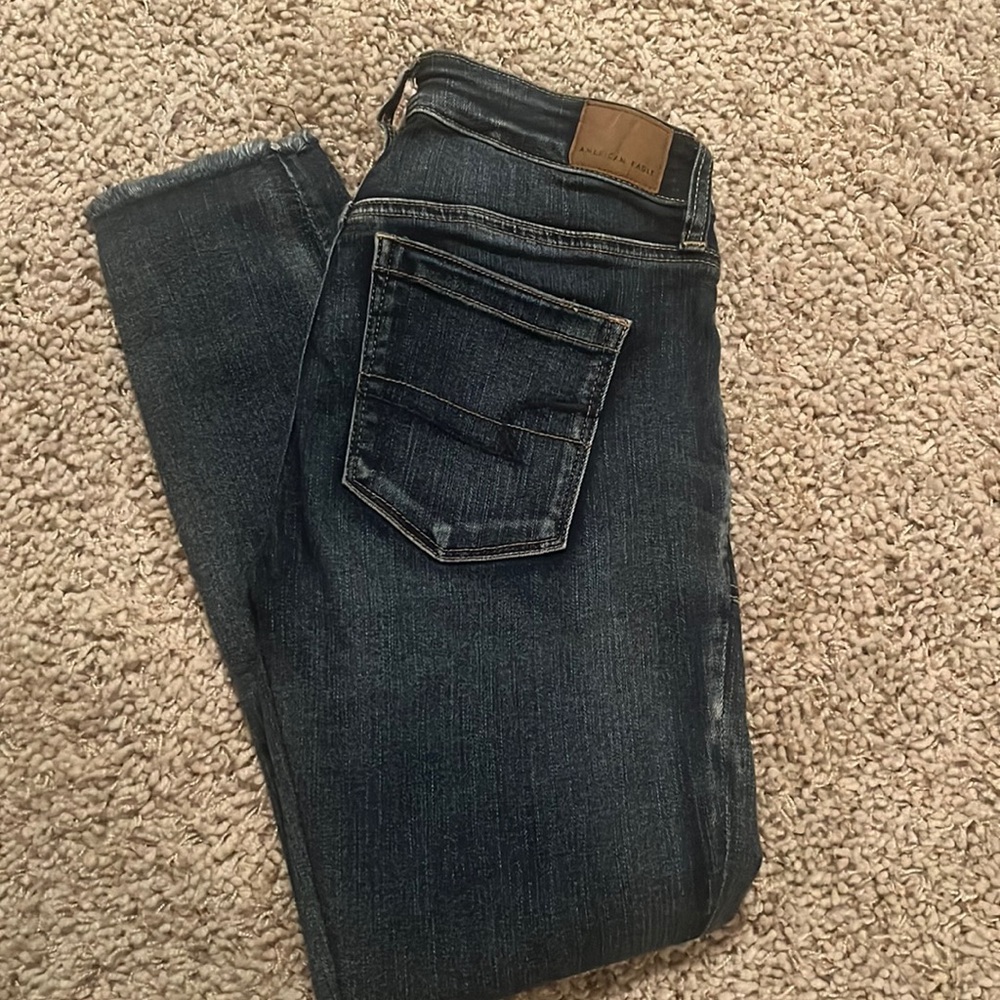 American Eagle, sz4, crop jeggings